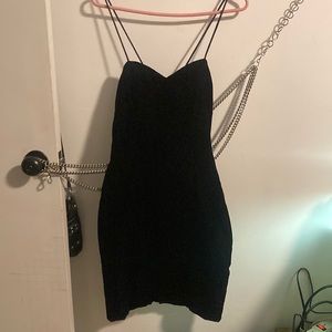 vintage velvet dress